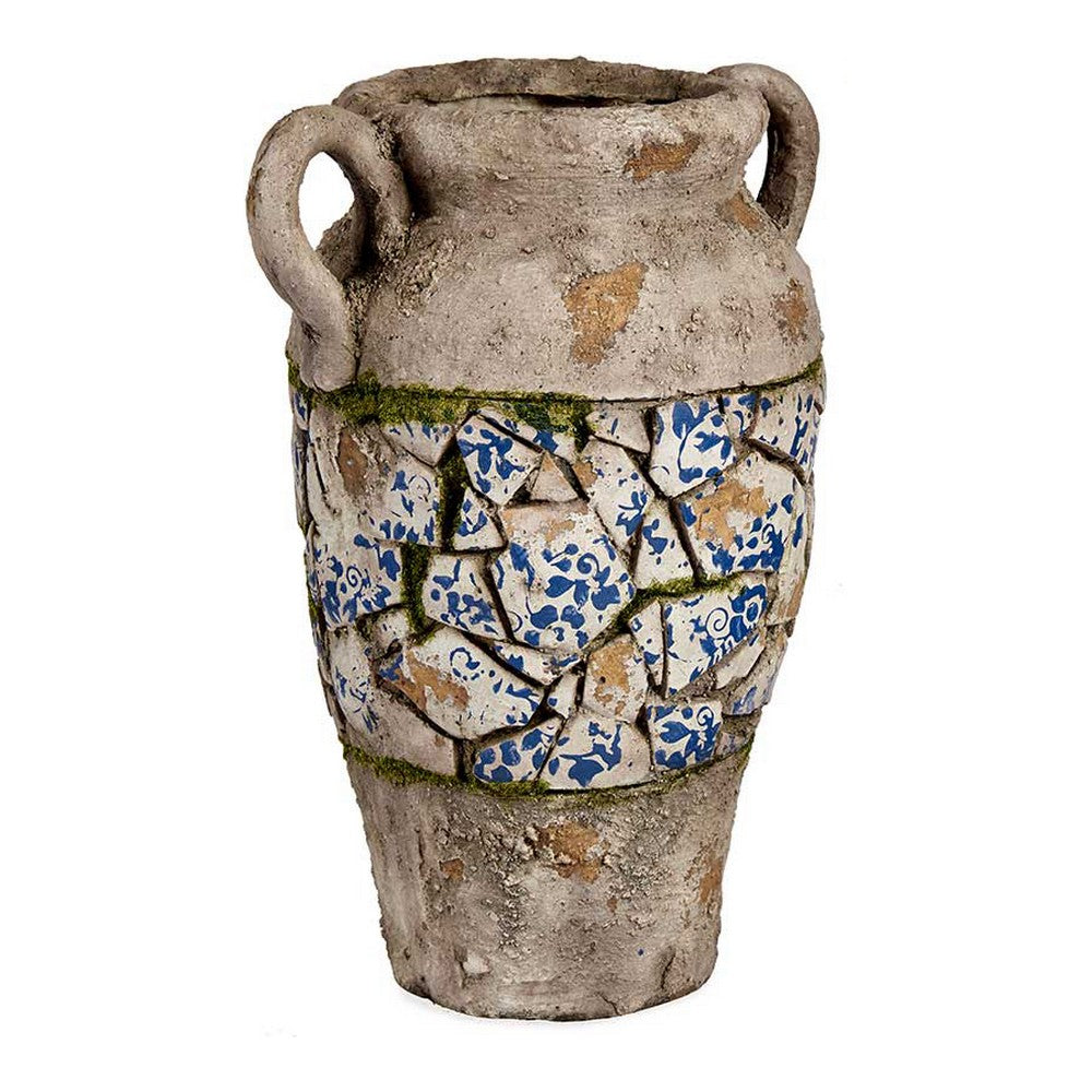 Decorative Garden Figure Vase Aged finish Polyresin (21 x 34,5 x 28