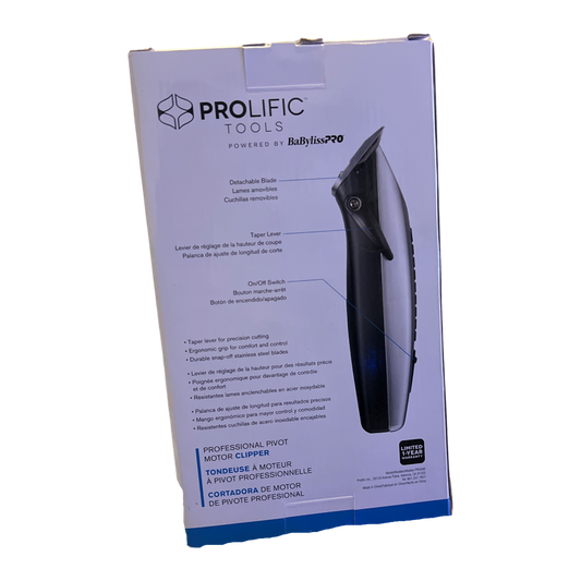 Prolific BaBylissPRO Professional Pivot Motor Clipper