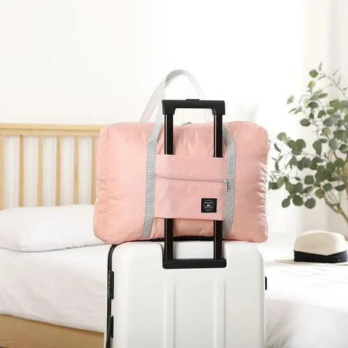 Foldable Travel Duffel Bag for Airlines Carry on Bag for Women and