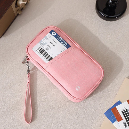 Passport Holder Bag Family Rfid Blocking Passport Wallet Travel