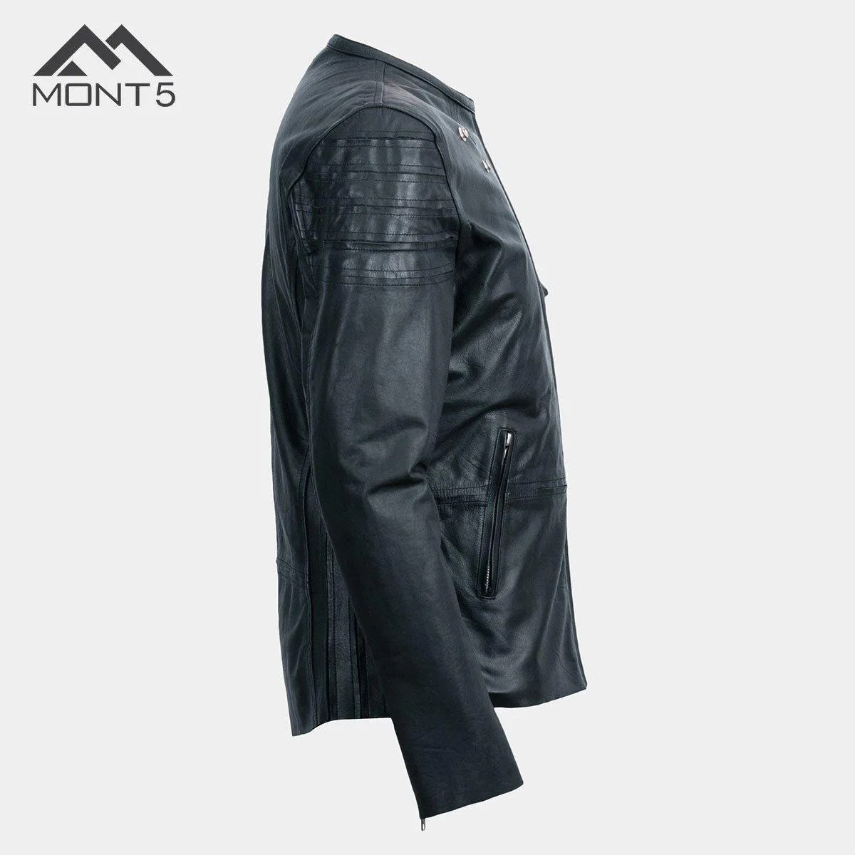 MONT5 Karakoram Perfect Fit Men Leather Jacket