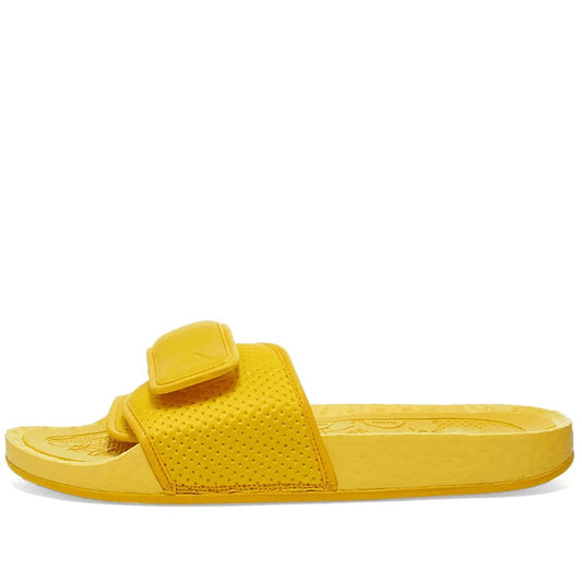 ADIDAS X PHARRELL WILLIAMS BOOST SLIDE BOLD GOLD