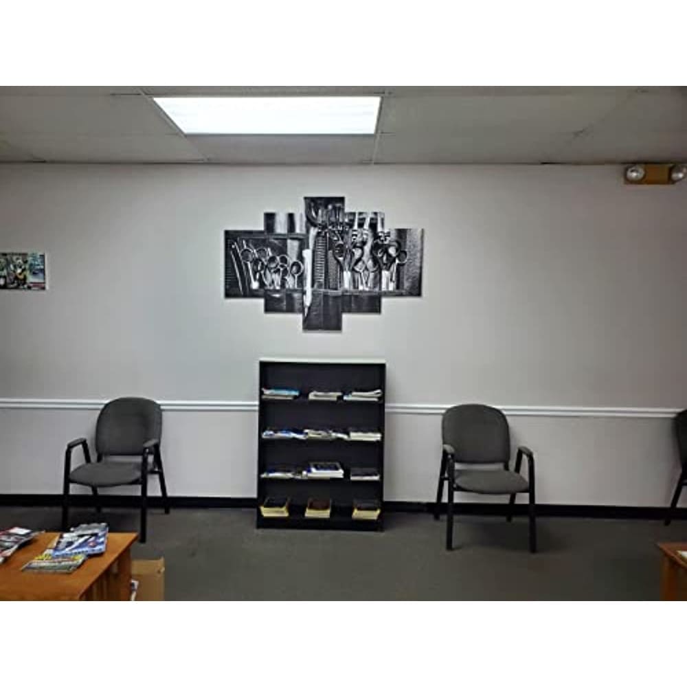 Barber Pictures for Living Room Haircut Tools Wall Art Hair