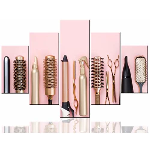 Barber Pictures for Living Room Haircut Tools Wall Art Hair