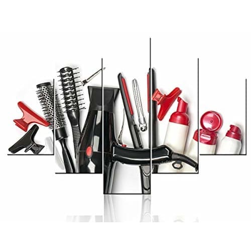 Barber Pictures for Living Room Haircut Tools Wall Art Hair