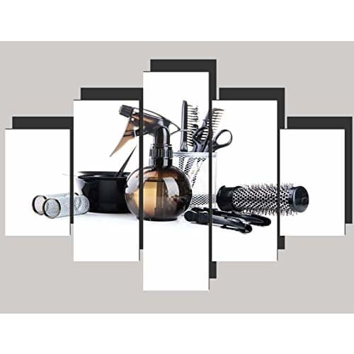 Barber Pictures for Living Room Haircut Tools Wall Art Hair