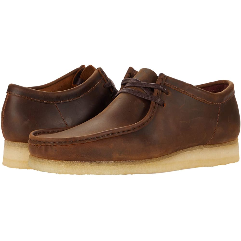 Clarks Originals Wallabee Turmeric Camo - 7 / Beeswax - Back