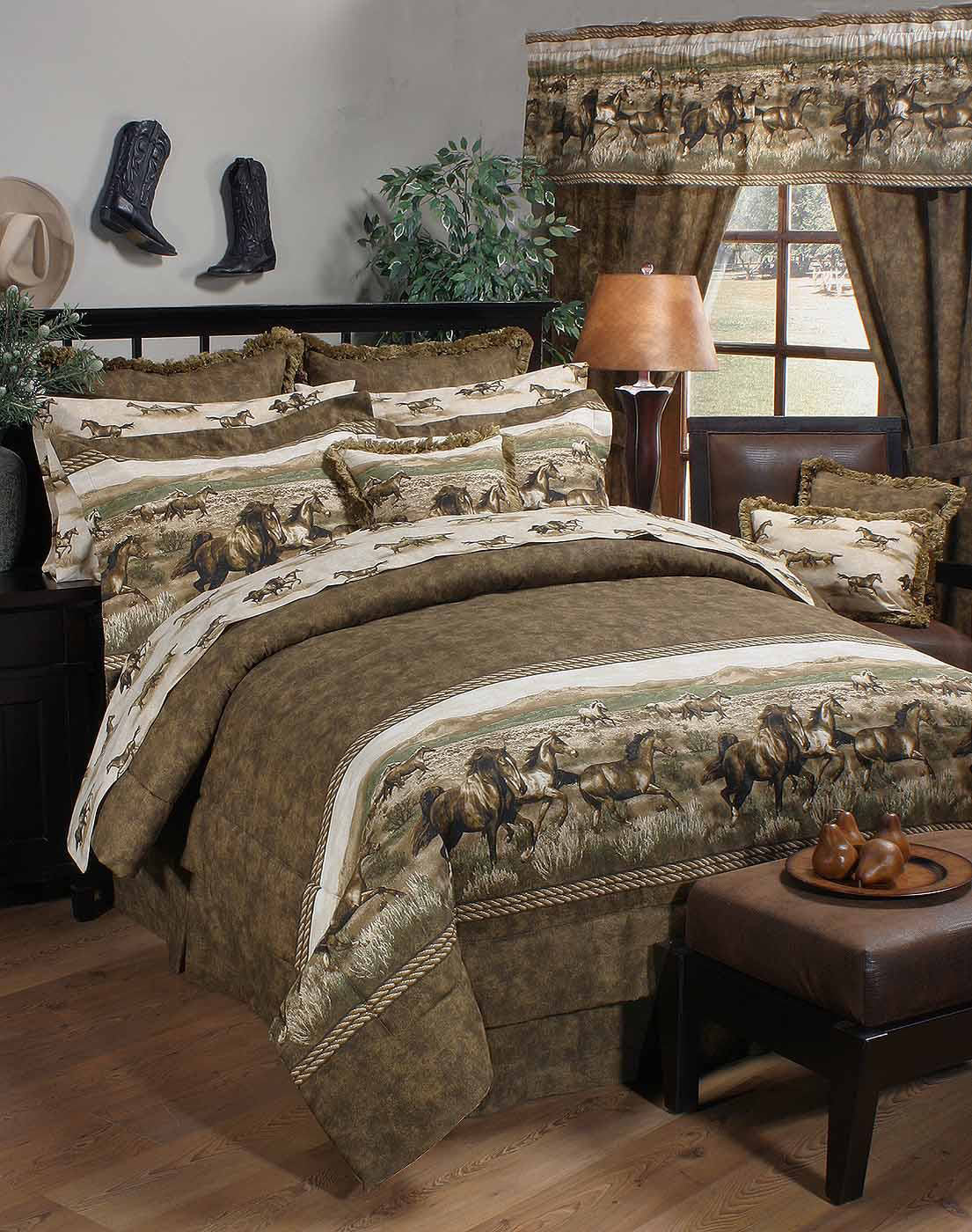 Wild Horses Comforter Set
