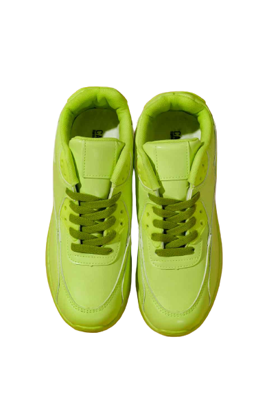 Neon Lime Green Sneakers