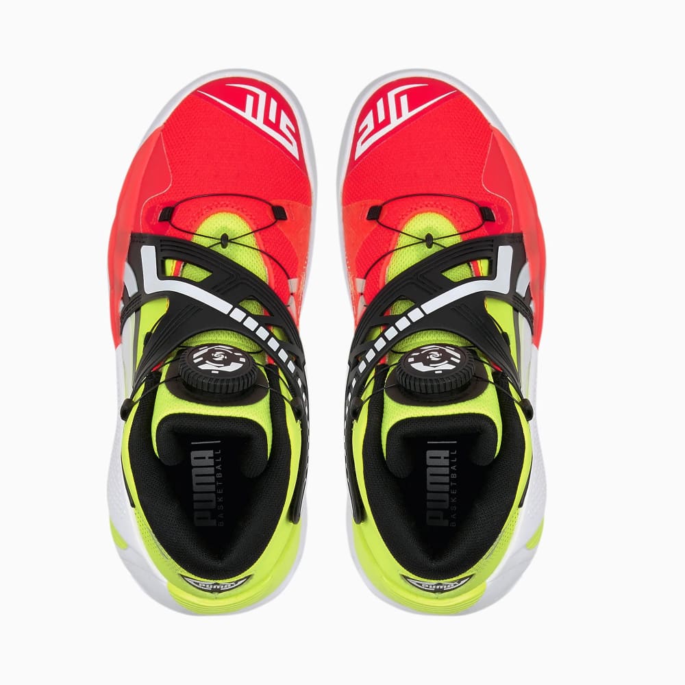 DISC Rebirth Basketball Shoes - US 8 / yellowalert-red blast