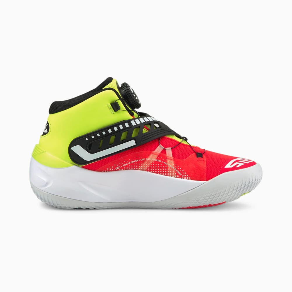 DISC Rebirth Basketball Shoes - US 8 / yellowalert-red blast