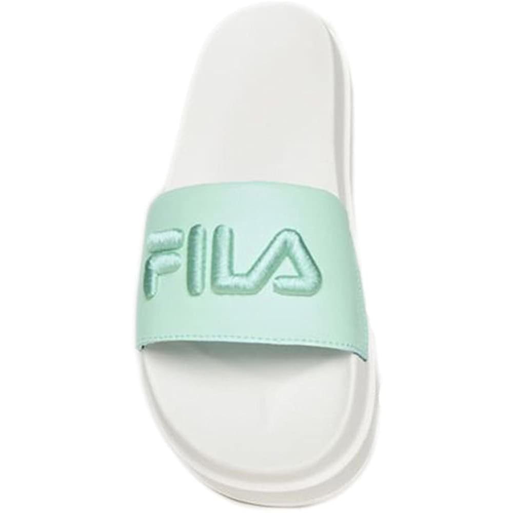 Fila Women’s Drifter Slide Sandal - 5 / Blue - Back to 