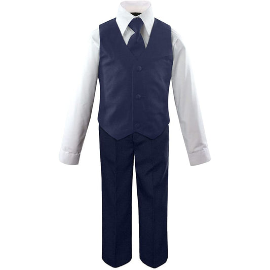 First Communion Toddler Boysβ 5 Piece Classic Fit No Tail