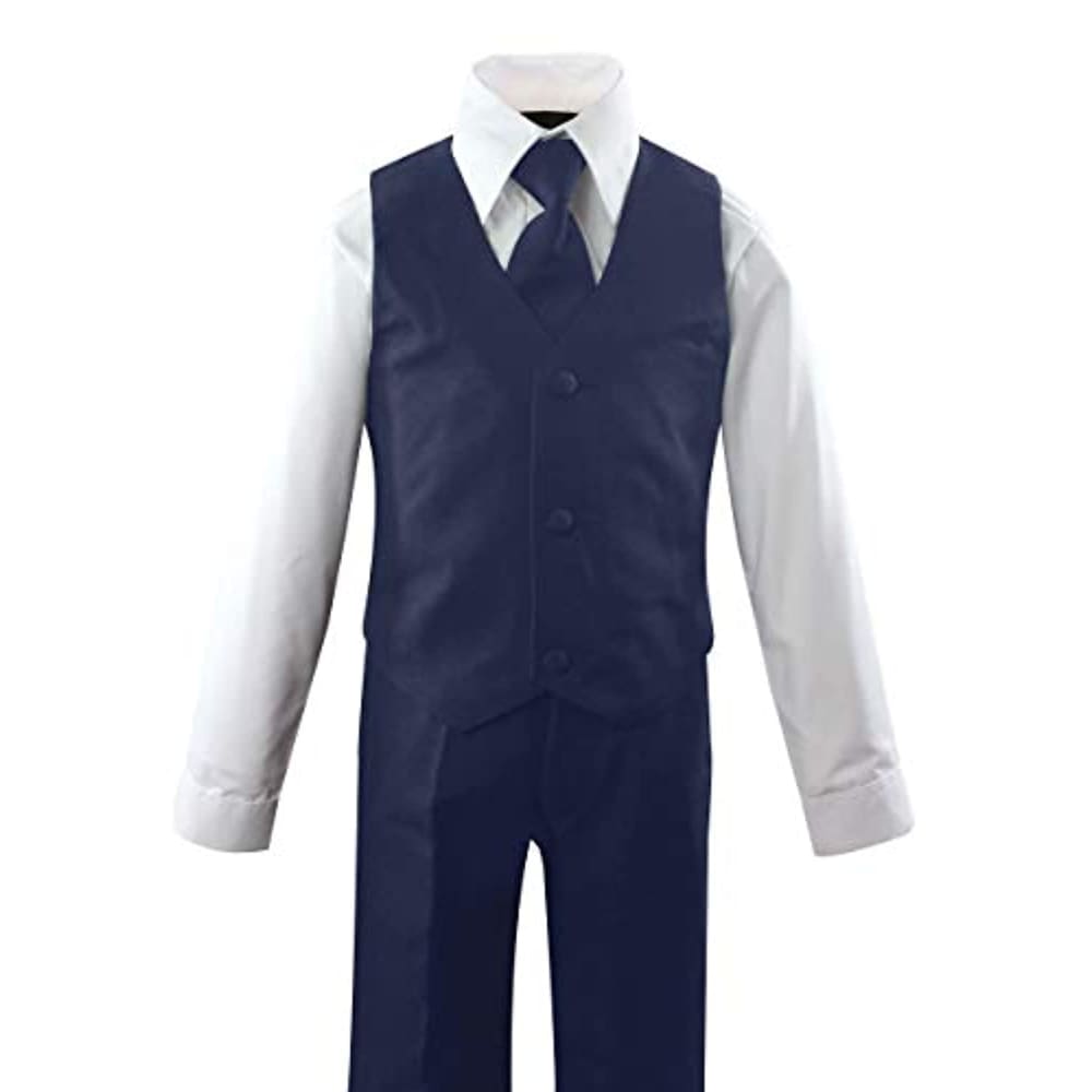 First Communion Toddler Boys’ 5 Piece Classic Fit No Tail 