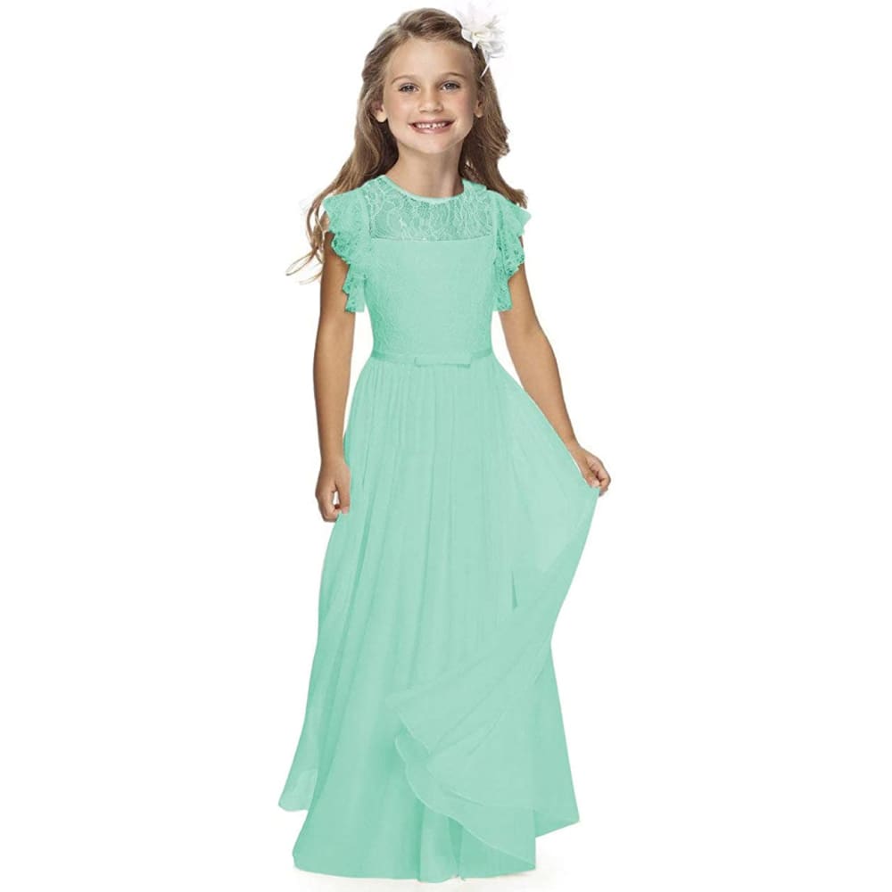 Flower Girl Dress Girls Holy Communion Dresses for Wedding