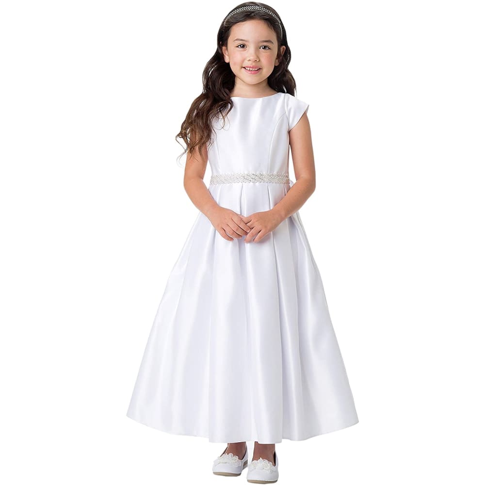 Flower Girl First Communion Pageant Wedding Birthday Dress -