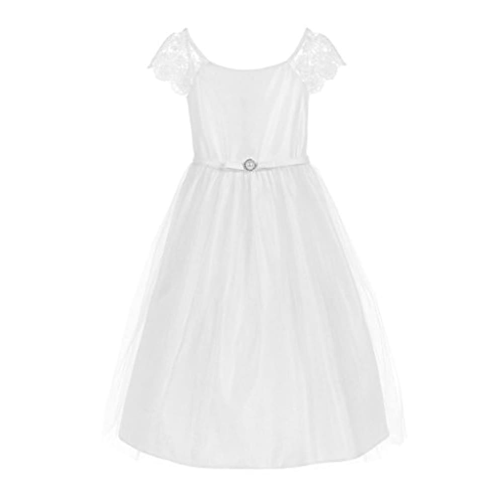 Flower Girl First Communion Pageant Wedding Birthday Dress -