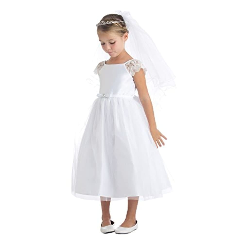 Flower Girl First Communion Pageant Wedding Birthday Dress -