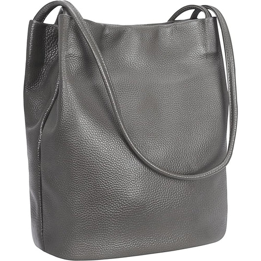 Iswee Genuine Leather Totes Shoulder Bag Fashion Handbags