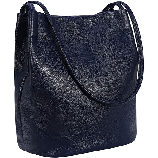 Iswee Genuine Leather Totes Shoulder Bag Fashion Handbags