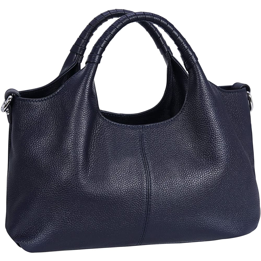 Iswee Womens Genuine Leather Handbags Tote Bag Shoulder Top