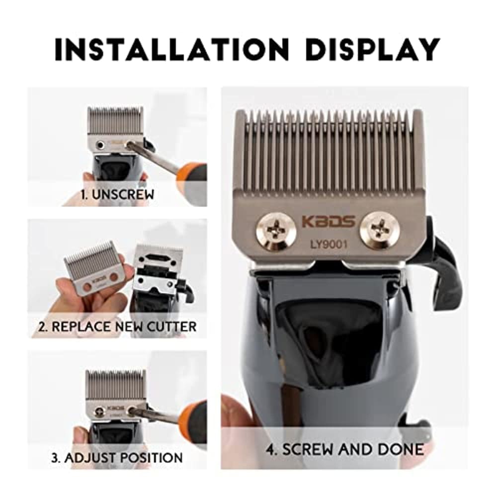 KBDS Professional Replacement Blades for clippers,Precision