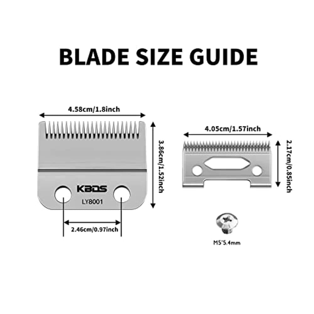 KBDS Professional Replacement Clipper Blades,Precision 2