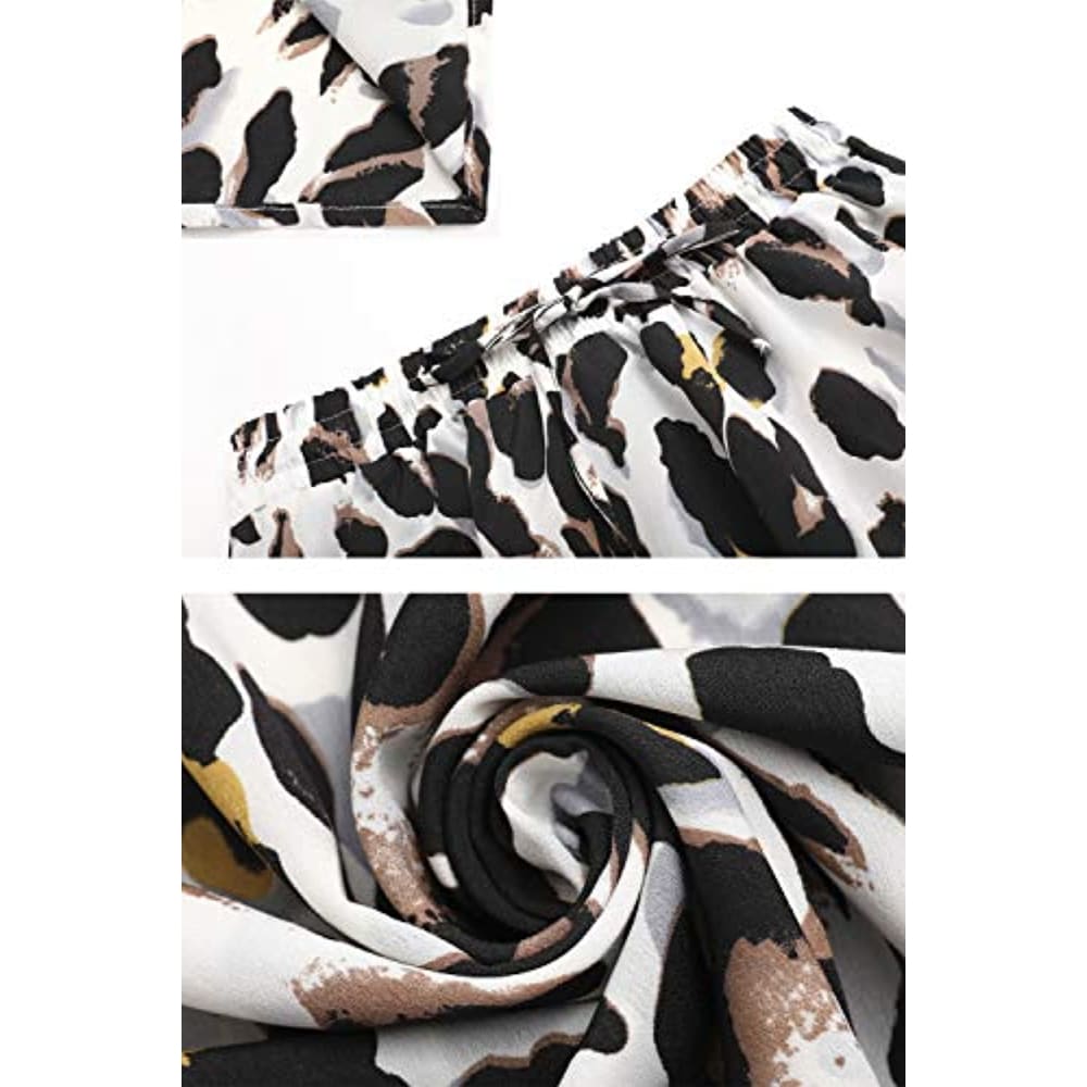 Long Skirts Chiffon Summer Beach Pleated Elastic High