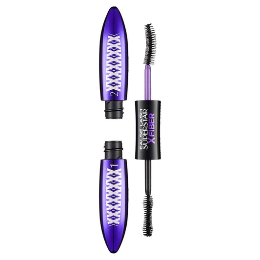 L’Oreal False Lash Superstar X-Fiber Mascara Xtreme Black -