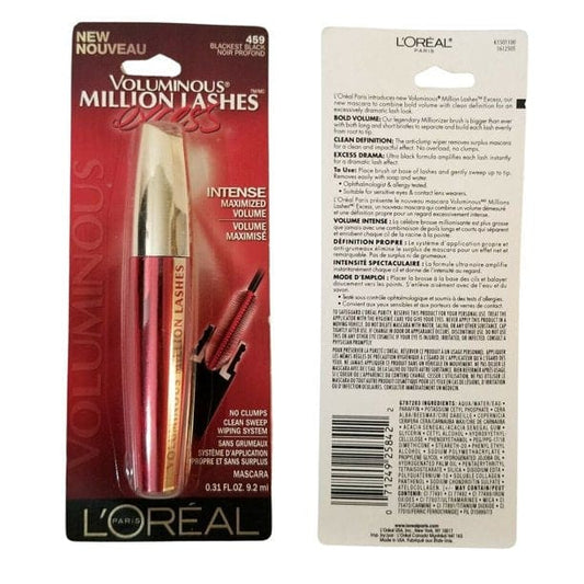 L’OREAL PARIS VOLUMINOUS FELINE MASCARA (459) BLACKEST -