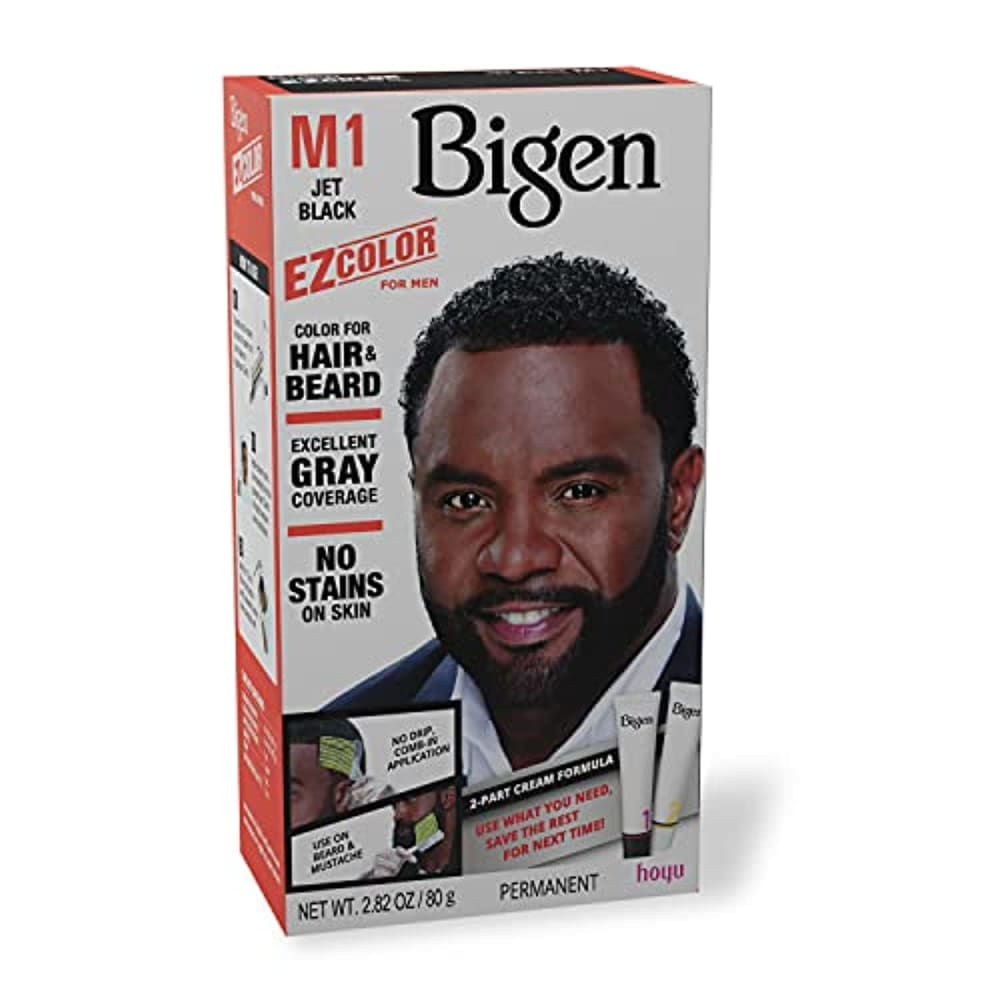 M1 Bigen EZ Color for Men Jet Black - 3 Pack - Back to