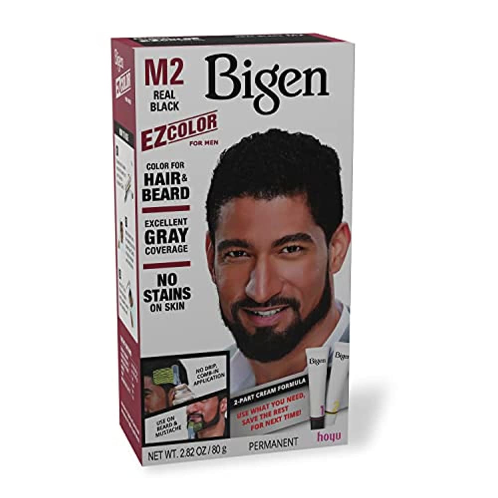 M2 Bigen EZ Color for Men Real Black -3 Pack - Back to
