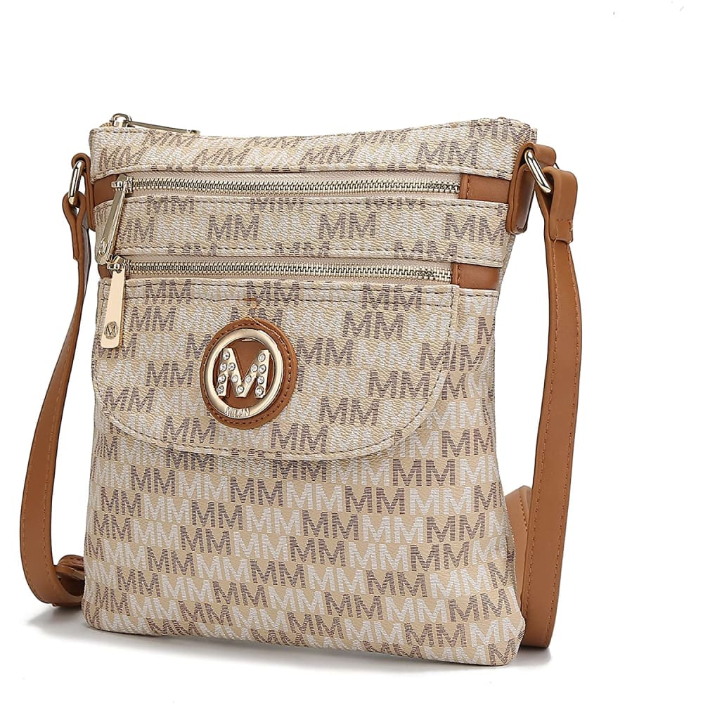 MICHAEL KORS - Adjustable Strap β PU leather Crossover