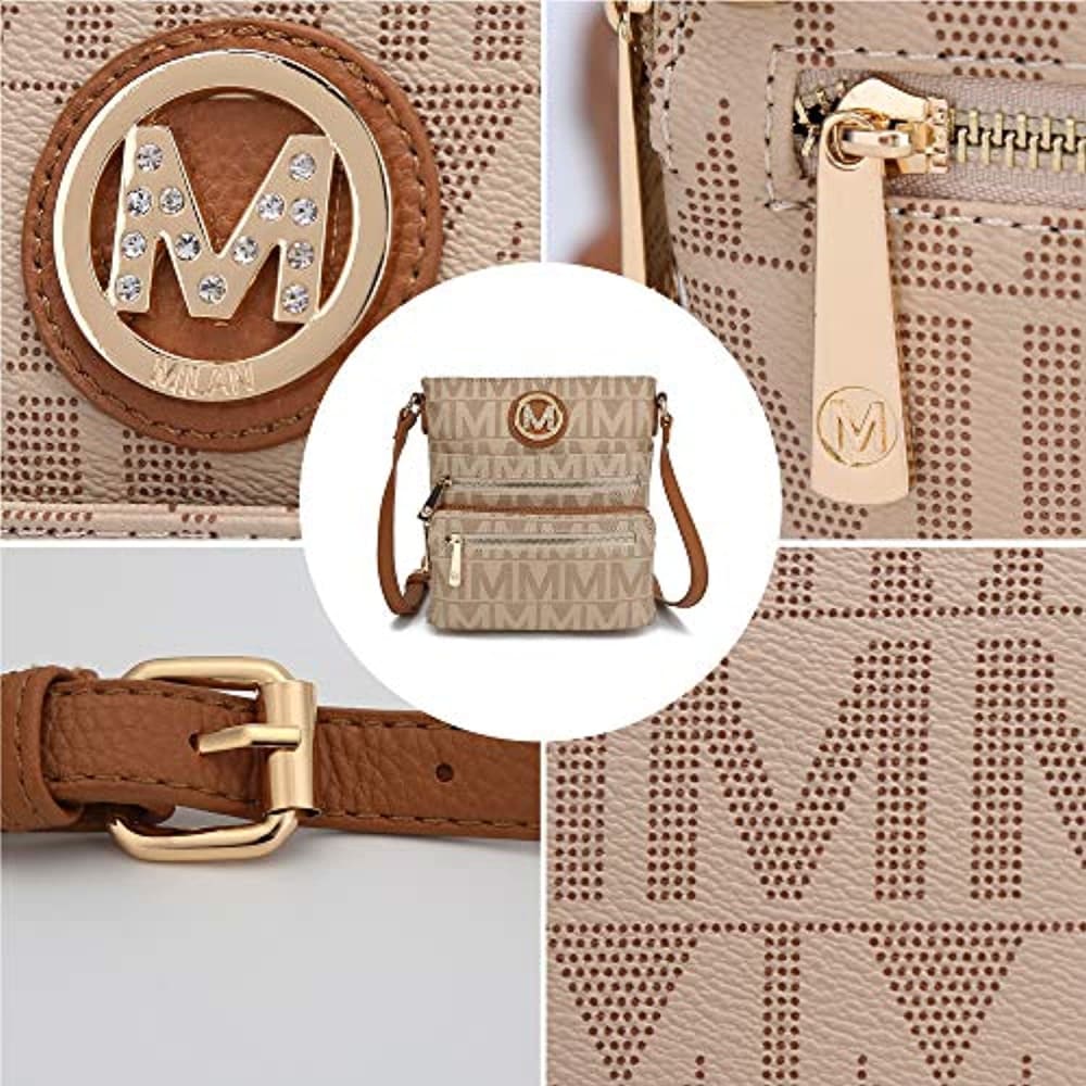 MICHAEL KORS - Adjustable Strap β PU leather Crossover