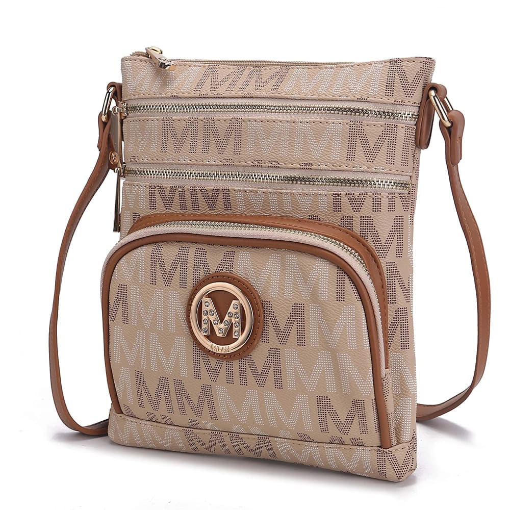 MICHAEL KORS - Adjustable Strap β PU leather Crossover