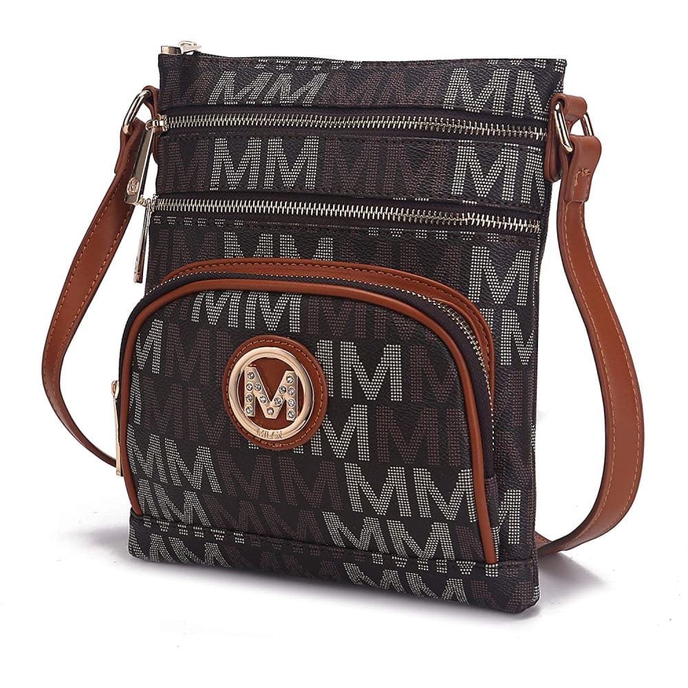 MICHAEL KORS - Adjustable Strap β PU leather Crossover