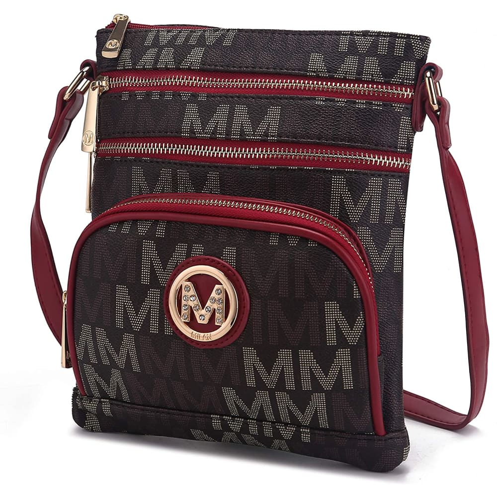 MICHAEL KORS - Adjustable Strap β PU leather Crossover