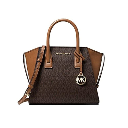 MICHAEL Michael Kors Avril Small Logo Top-Zip Satchel -