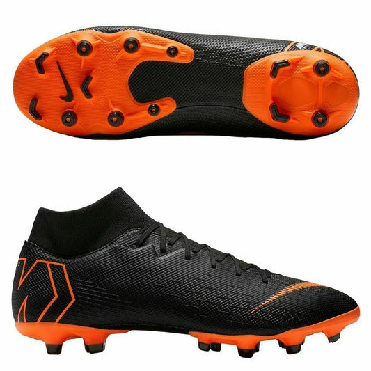 NIKE MERCURIAL DYNAMIC FIT - BLACK/TOTAL ORANGE/WHITE - UK