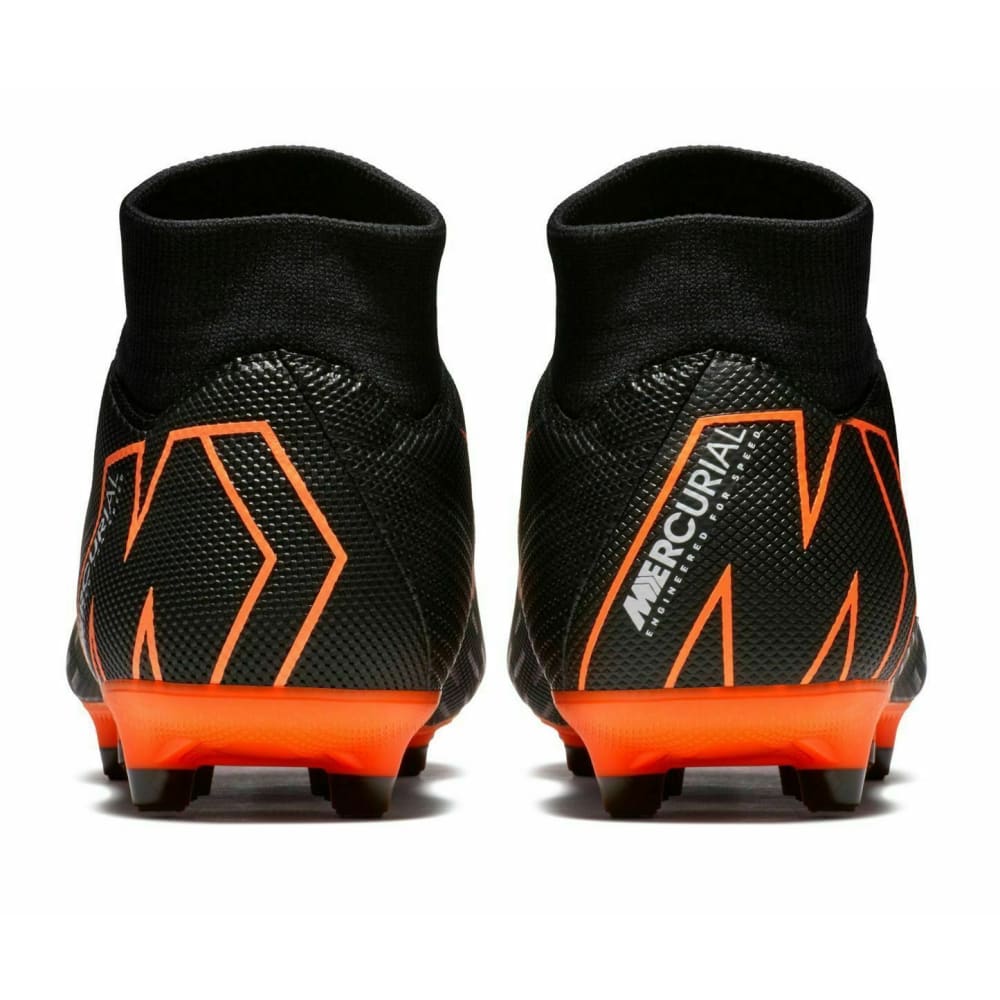 NIKE MERCURIAL DYNAMIC FIT - BLACK/TOTAL ORANGE/WHITE - UK