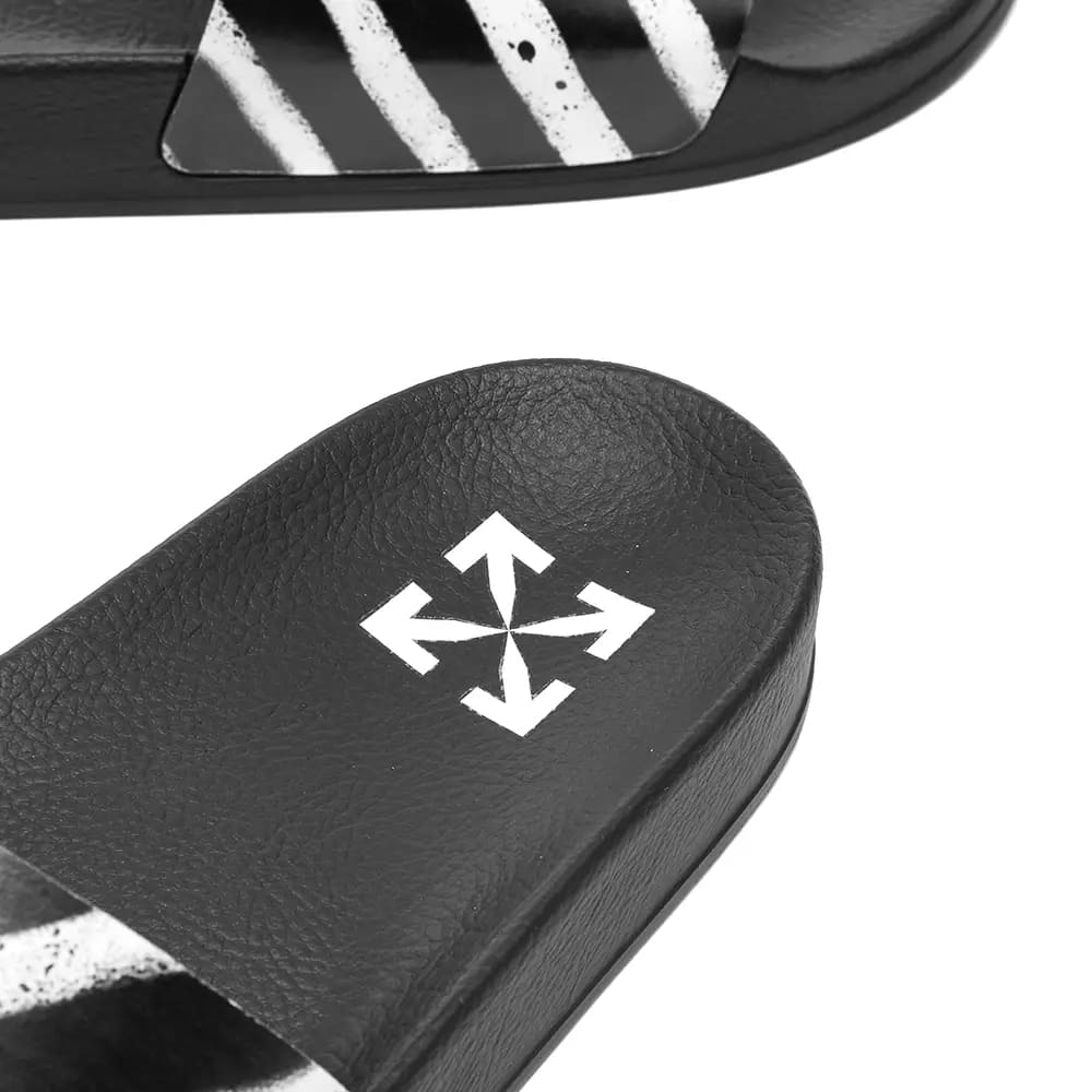 OFF-WHITE DIAGONAL STRIPES SLIDER