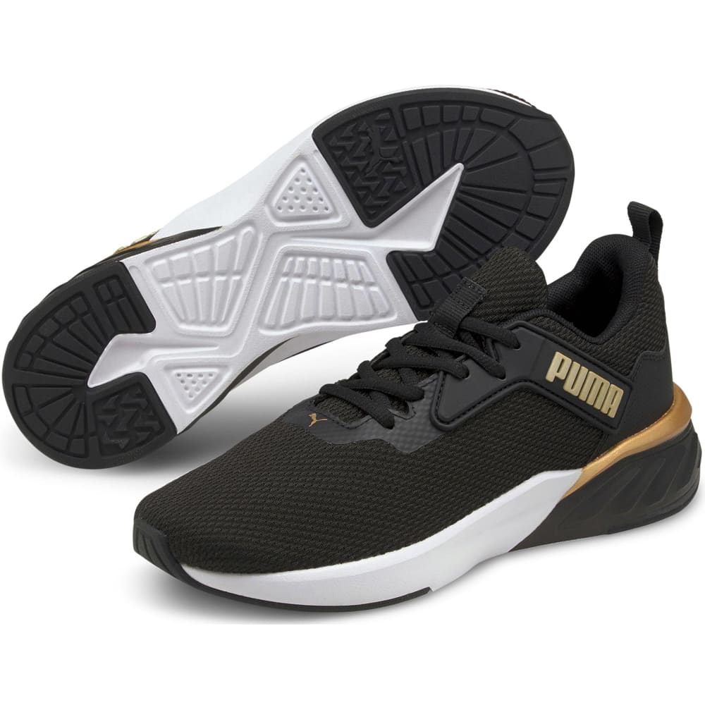 PUMA Erupter Wn’s - US 8.5 / Black and Gold