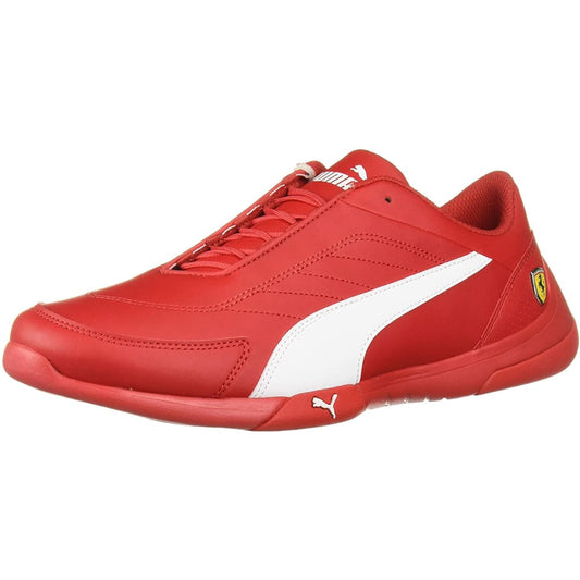 PUMA Unisex-Adult Ferrari Kart Cat Sneaker - 4 / Rosso