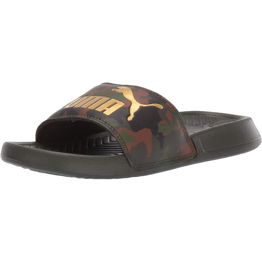 PUMA Unisex-Child Popcat 20 Slide Sandal - Little Kid (4-8