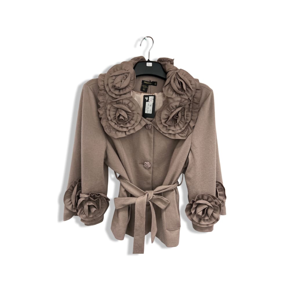 Radzoli Brown Fashion Jacket - XL / brown