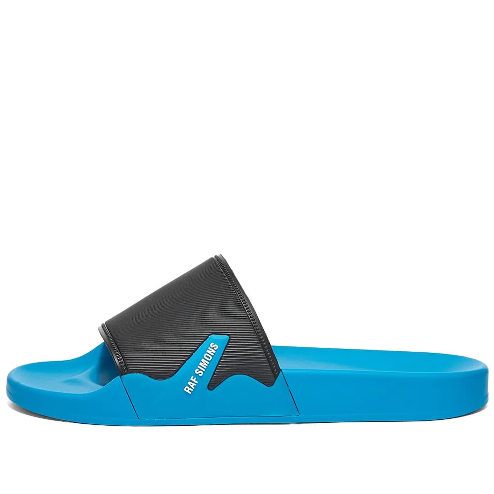 RAF SIMONS ASTRA POOL SLIDE - UK 6 / Black & Blue