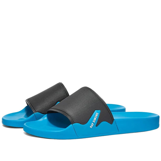 RAF SIMONS ASTRA POOL SLIDE - UK 9 / Black & Blue