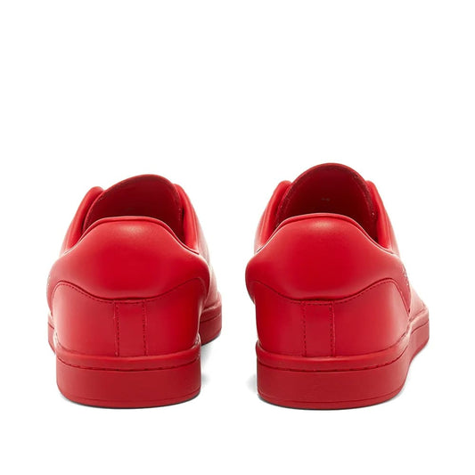 RAF SIMONS ORION LEATHER CUPSOLE - UK 7 / RED