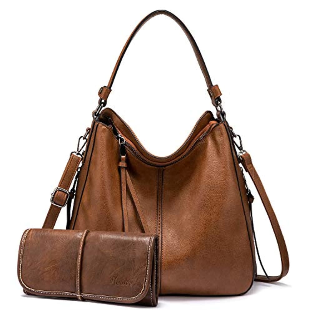 Realer Hobo Bags for Women Leather Purses and Handbags Large