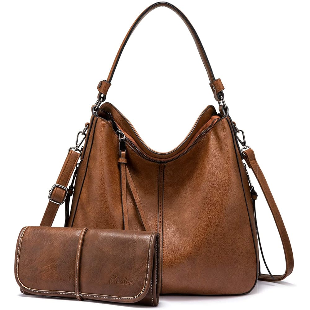 Realer Hobo Bags for Women Leather Purses and Handbags Large